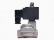 Pilot piston type solenoid valve